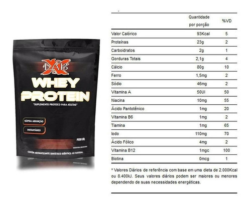 Suplemento em pó XLab  Whey Protein whey protein Whey Protein sabor  leite condensado  c e  coco em recarga de 2L