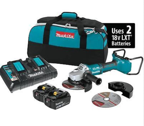 Makita Xag12pt1i 18 V X2 (36 V) Sin Escobillas Amoladora