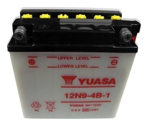 Bateria Yuasa 12n9 4b 1 Zanella Custom 150 250 Sti Moto Full