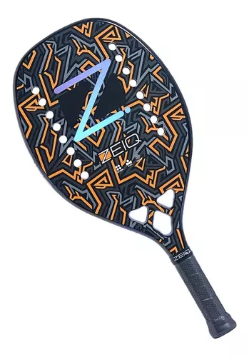 Raquete de Beach Tennis Snake 2 Zeiq – Carbono 3k – Zeiq