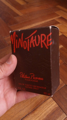 Frasco Vacío Y Caja De Perfume Minotaure - Paloma Picasso