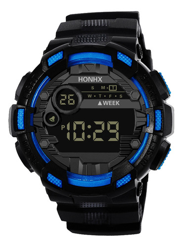 Reloj Led Digital Honhx De Lujo Para Hombre, Fecha, Deportiv