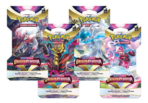 Blister Booster Unitário Pokémon Ee11 Origem Perdida