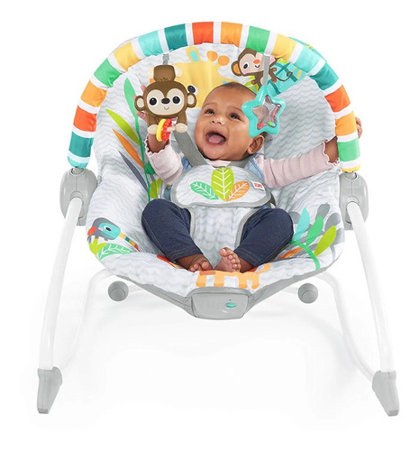 Imagen 2 de 7 de Silla Mecedora Safari (2 En 1) Bright Starts