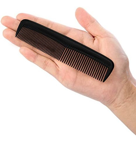 Juego De Peines Para El Cabello De 12 Piezas, Bolsillo Para