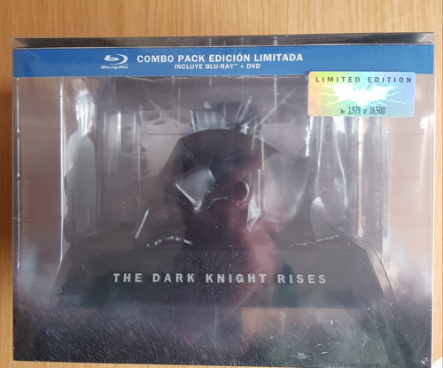 Pelicula Batman The Dark Knight Rises Ed Limitada Bluray