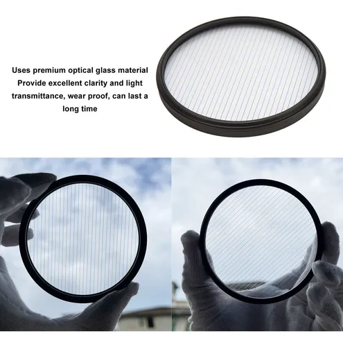 Filtro Anamórfico Con Efecto De Destello De Luz Blue Streak