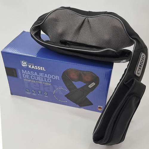 Imagen 5 de 8 de Masajeador De Cuello Shiatsu Con Calor Sk-nm201 Smart Kassel