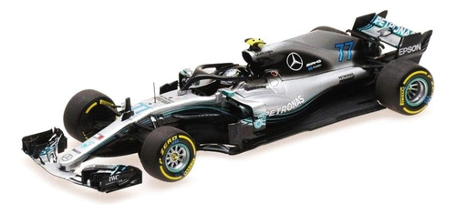 Mercedes 2018 W09 Con Halo #77 V. Bottas- F1 Minichamps 1/43