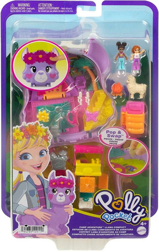 Polly Pocket Set Estuche Llama Music Party Micro Aventuras