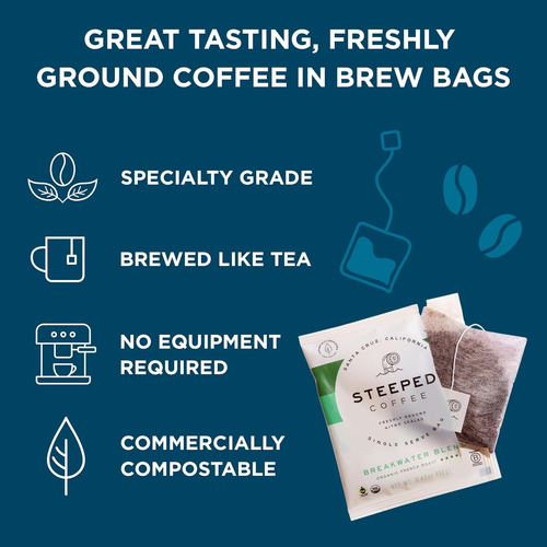 Bolsas De Té De Café Empapadas Bolsas De Café De Una Sola