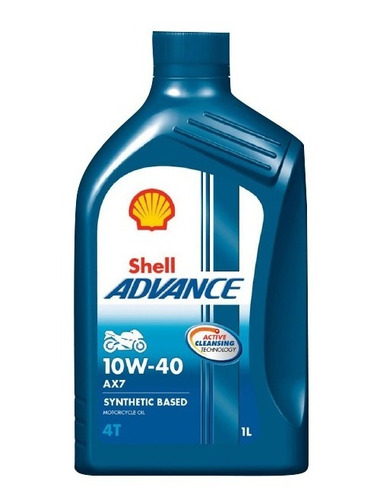 Aceite Shell Motos 10w40 4 Tiempos Semi Toda Vzla!!  4t