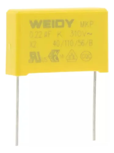 comprar Capacitor Polipropileno 0.22uf X2 220nf 310v Ac Mkp 224