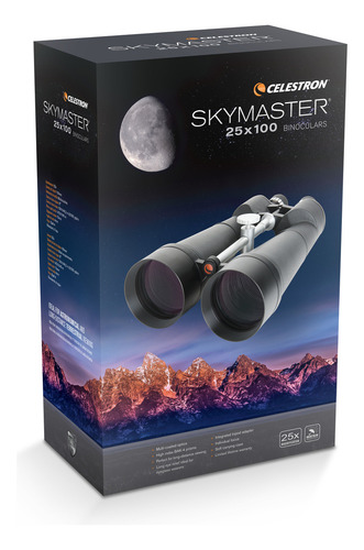 Binocular Celestron Skymaster 25×100 Color Negro