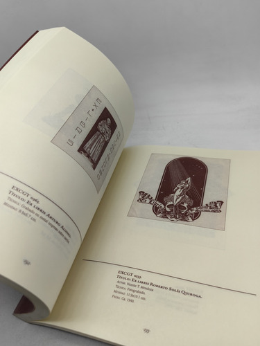 Catálogo De La Colección De Exlibris De Guillermo Tovar