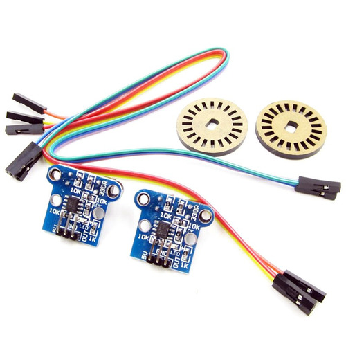 Mgsystem Modulo Sensor Velocidad Doble Kit Hc-020k Arduino