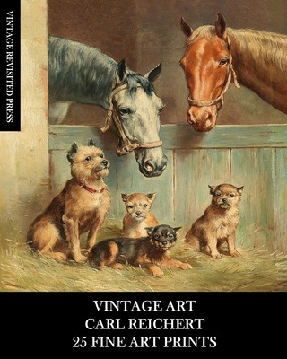 Libro Vintage Art: Carl Reichert: 25 Fine Art Prints: Ani...