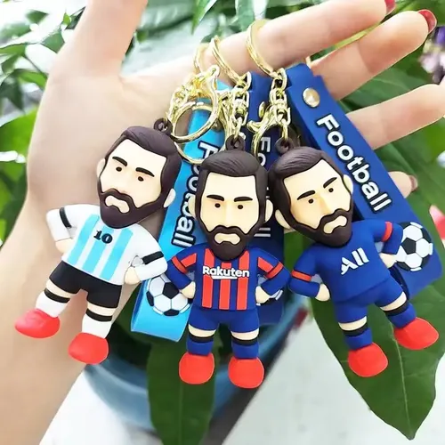 Llavero Importado Messi Seleccion Argentina Copa Del Mundo
