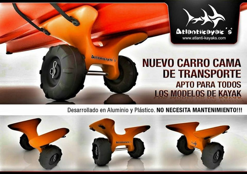 Carro Cama Atlantikayak´s Para Cualquier Kayak