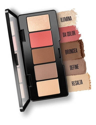 Imagen 1 de 3 de Paleta Para Perfilar Y Resaltar E - Unidad a $34700