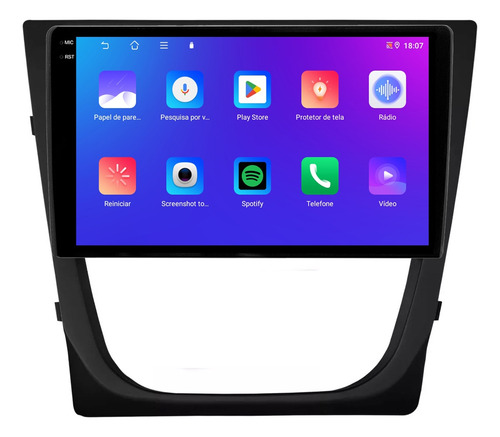 Multimidia Vw Saveiro G4 9p Android Carplay 4/64gb + Ré