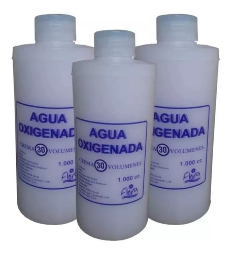 Pack 3 Aguas Oxidantes Flora 