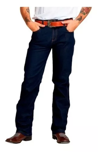 Calça country jeans masculina peão rodeio agro pura raça