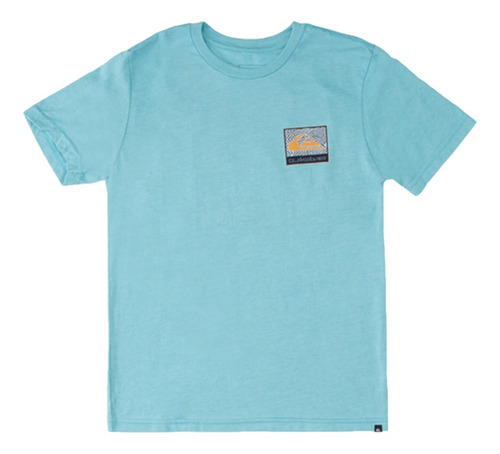 Polera Quiksilver Sun Damage Niño Porcelain Heather