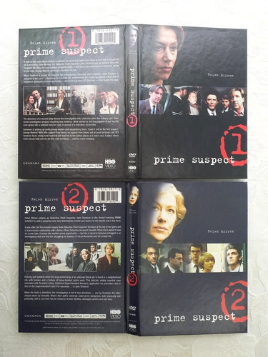 Prime Suspect 1 Y 2 Mini-serie Completa Dvd Original Import