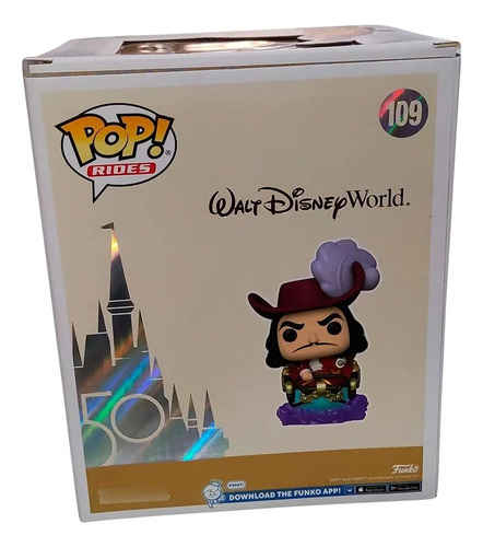 Funko Pop Walt Disney World 50 - Captain Garfio Hook 109