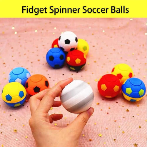 Imagen 3 de 4 de Pack 21 Pelotas Spinner Antiestress Juguete Surtidos