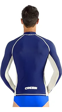 Cressi Para Hombre Rash Guard Para Natación, Surf, Buceo