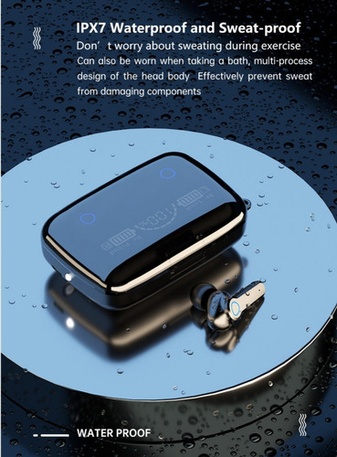 Imagen 9 de 9 de Auriculares M19 Táctil Bluetooh Alta Gama