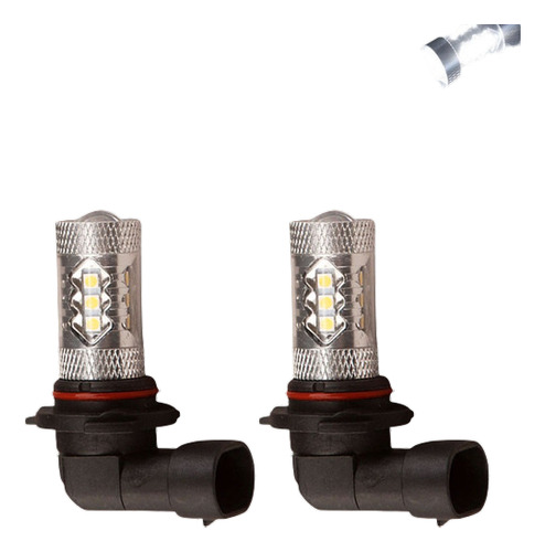 2 X Nuevo Blanco 9005 Hb3 Alta Potencia 80w Led Coche Drl De