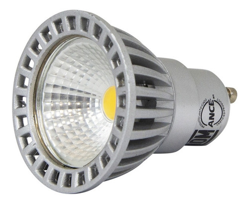 Set De 6 Focos Led- Klatter, Cob 5w Gu10 3000k, Luz Cálida