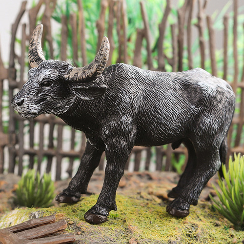 Figura De Juguete De Búfalos De Asia Jungle Animals, Realist