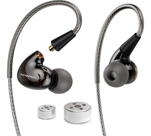Tennmak Pro Auriculares Profesionales Con Cable, 4 Unidades,