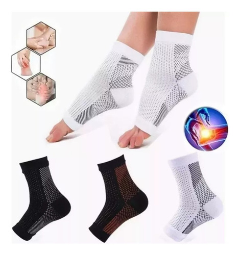 3 Pares Deportivas Calcetines Compresion Fascitis Plantar