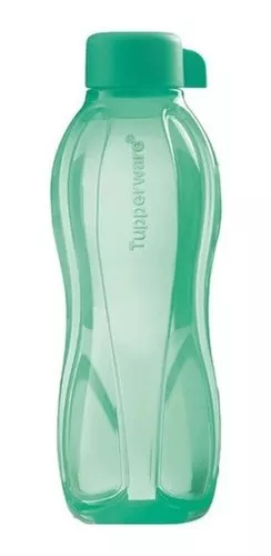 Tupperware Aquasafe - Botella de plástico con tapa abatible, 2 unidades (2  litros cada una)