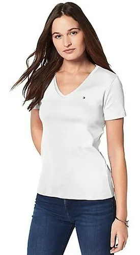 Remera blanca tommy hilfiger sales