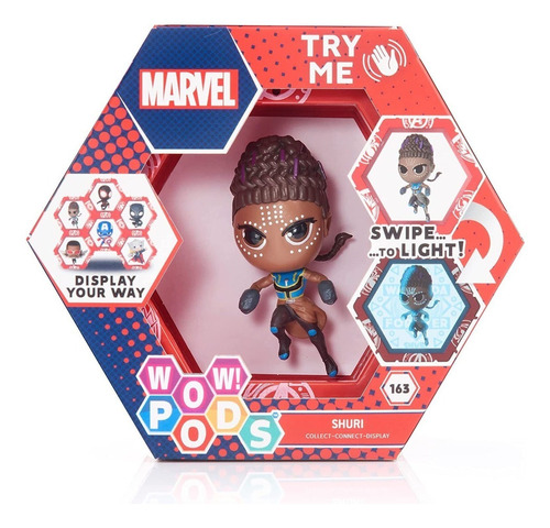 Figura Luminosa Wow! Pods De Shuri Marvel