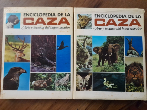 Enciclopedia De La Caza Arte Y Técnica 2 Tomos Excelente E10