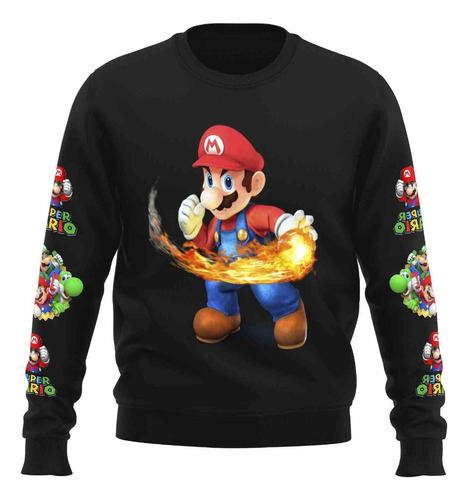 Polerón Polo Super Mario Bross D6