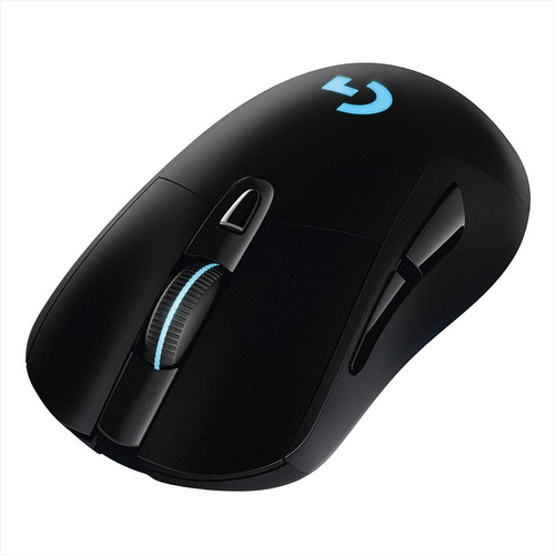 Mouse 
gamer de juego inalámbrico recargable Logitech  G Series Lightspeed Hero 16K G703 negro