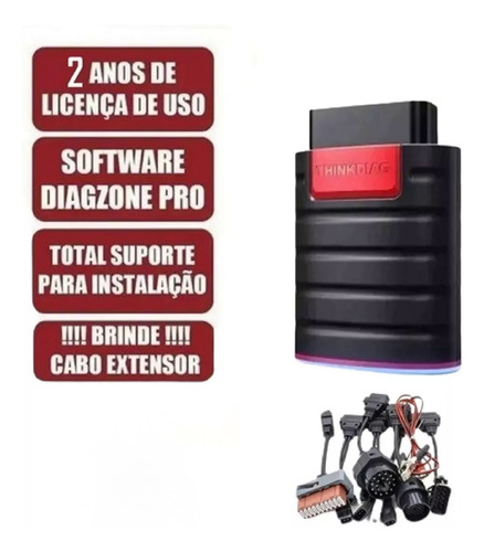 Scanner Ediag Easydiag Diagzone Pro 2 Ano Update E 8 Cabos