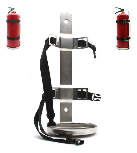 Soporte Metal Para Extintor Incendio Resistente Acero 304 5