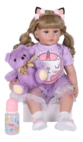 Imagen 9 de 9 de Bebé Bebe Reborn Baby Reborn Realista Muñeca Niñas