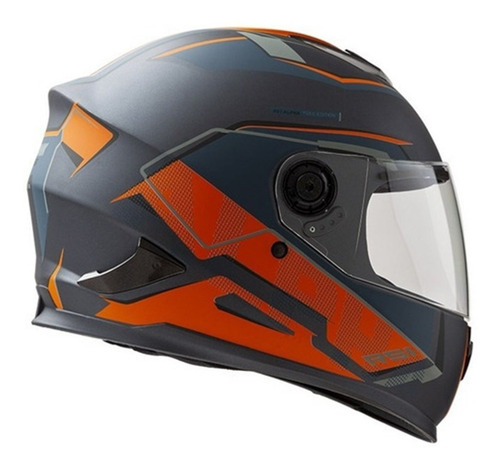 Imagen 2 de 6 de Casco Moto Integral Hawk Rs1 Alpha Pista Motos Devotobikes
