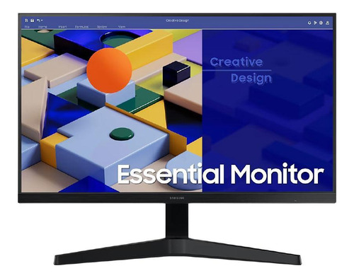 Monitor Samsung Essential De 24  Ips Full Hd Hdmi+vga Vesa