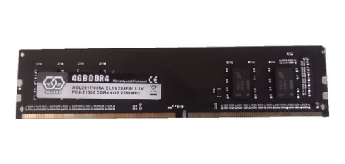 Imagen 1 de 3 de Rápida Memoria Ram Ddr4 Nuevo 4gb 2666 Mhz Para Escritorio